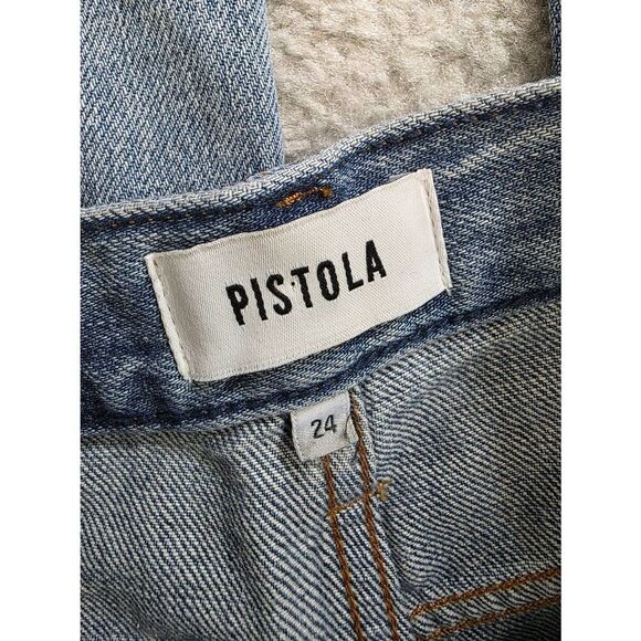 PISTOLA Ruby High Rise Palazzo Pant in Othello 24 $178 - Picture 8 of 9